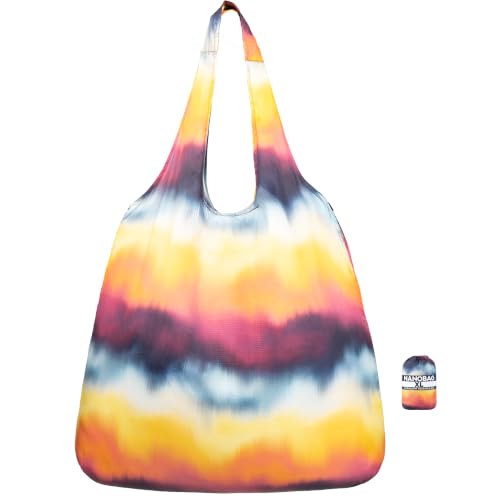 XL 25L Tote Foldable Packable Reusable Grocery Shopping Bag