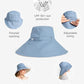 Women's Ultra Wide Cotton Linen Hat UPF 50+