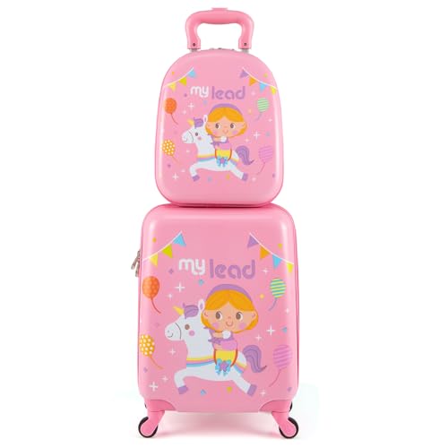 Kids Luggage Travel Backpack & Hard Shell Toddler Suitcase