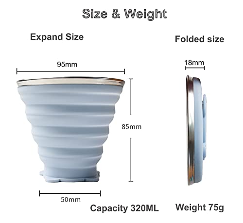 Collapsible Silicone Travel Cup