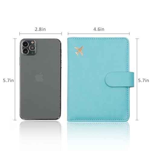 Premium Leather Passport Holder Covers Case