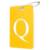 2 Pack Initial Luggage Tags for Suitcases Airplane Travel Essentials (2 Count)
