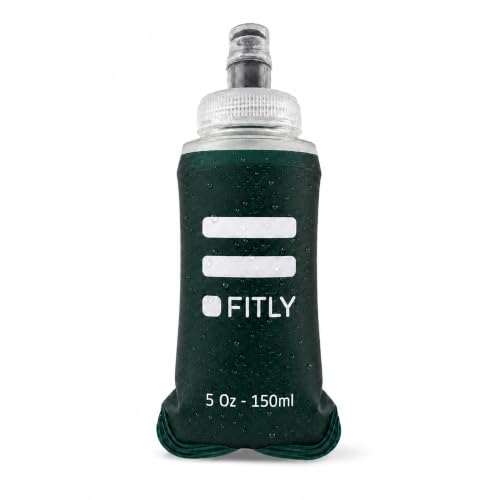 Soft Flask Shrink As You Drink Soft Water Bottle for Hydration Pack