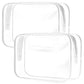 Clear Toiletry Bag (2 Count)