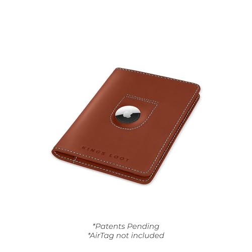 Passport Wallet with AirTag Holder