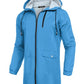 Raincoat Men's Lightweight Waterproof Rain Jacket Raincoat with Hood for Golf Cycling Windbreaker