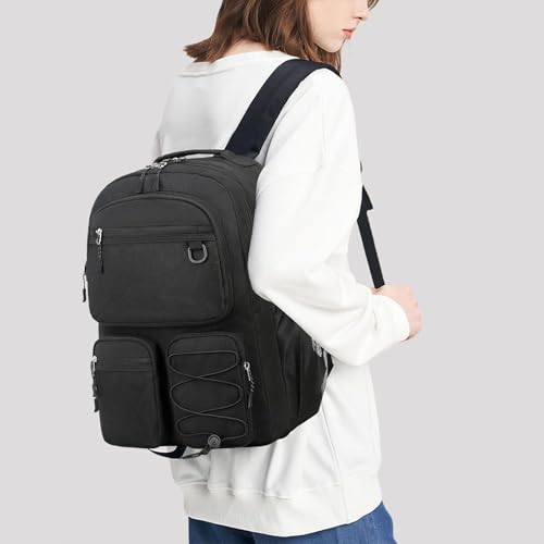 Water Resistant Daypack with Mulitiple Pockets for School Travel Outdoor College
