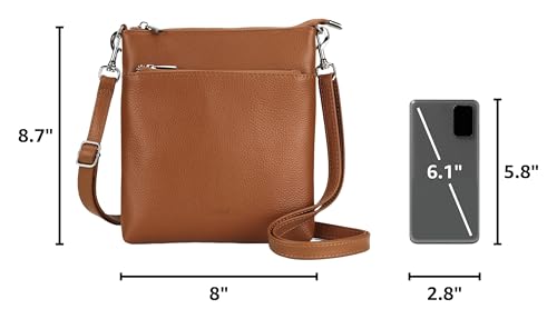 Genuine Leather Small Crossbody Bags for Women Travel Leather Purse