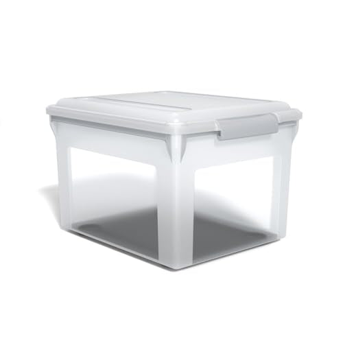 Store & Slide Plastic File Box (2 Count)