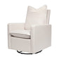 Cali Pillowback Swivel Glider in Performance Plastic Cream Eco