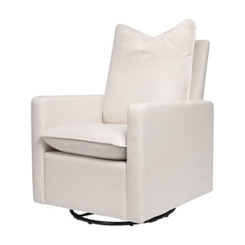 Cali Pillowback Swivel Glider in Performance Plastic Cream Eco