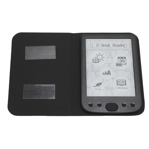 6 Inch E Reader Digital Reader Electronic Book Reader with 800x600 High Resolution Screen Multifunctional Navigation Buttons for PDF EPUB TXT DOC FB2 MOBI
