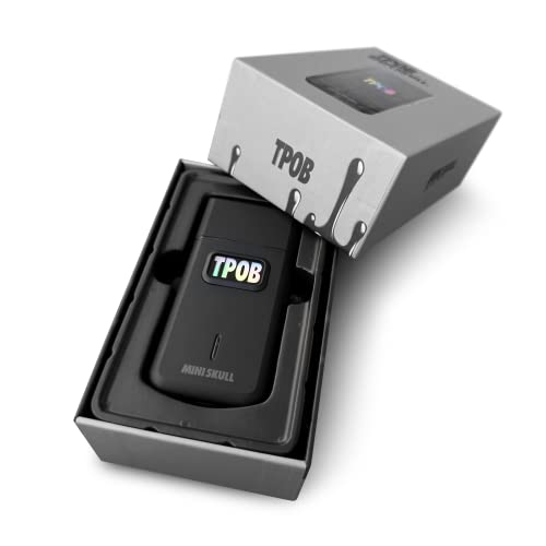 Mini Skull Single Shaver Compact Design that can fit in Your Pocket with a Turbo Charged Motor (100 Count)