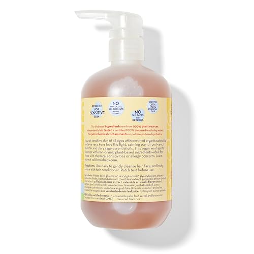 Calendula Baby Shampoo + Baby Wash (19 Fl Oz)