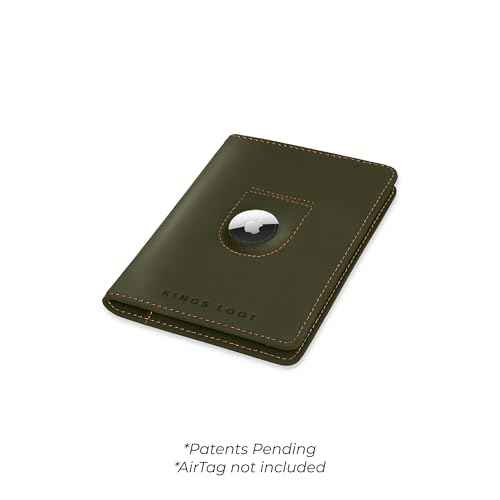 Passport Wallet with AirTag Holder