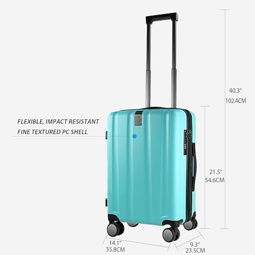 Carry On Luggage Suitcase Rolling Luggage