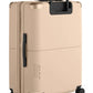 Checked Expandable Suitcase