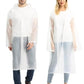 2 Pack Portable EVA Raincoats for Adults (2 Count)