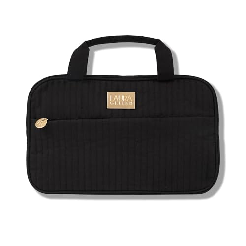 Quilted Folding Travel Makeup Bag