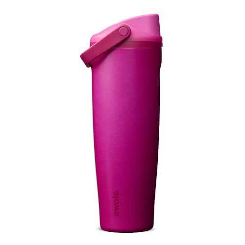 FreeSip Sway Insulated Stainless Steel Water Bottle with Two