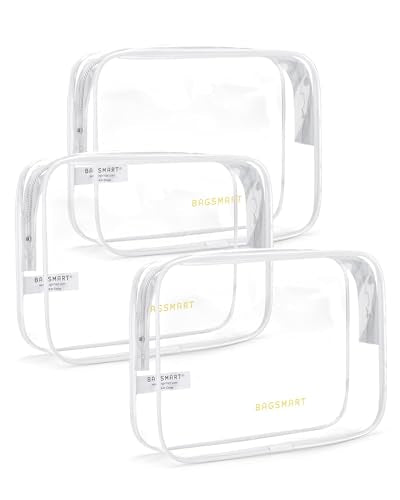 Clear Toiletry Bag 3 (3 Count)