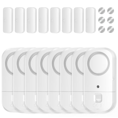 Door Window Alarm Sensors (8 Count)