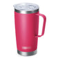20 oz Insulated Coffee Mug with Lid and Handle