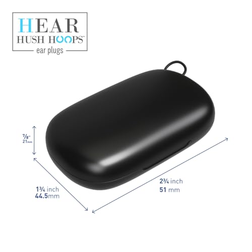 Hush Hoops Reusable Noise Reducing Ear Plugs
