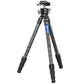46" Video Carbon Fiber Tripod Ball Head Compact LF