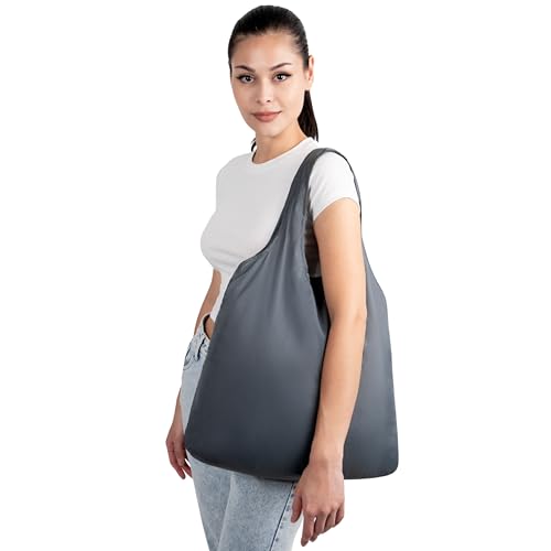 XL 25L Tote Foldable Packable Reusable Grocery Shopping Bag