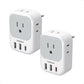 European Travel Plug Adapter 2 Pack