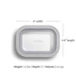 Mini Rectangle Food Storage Container