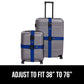 Heavy Duty Luggage Straps for Suitcase (2 Count)