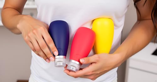 Travel Bottles for Toiletries (4 Count)
