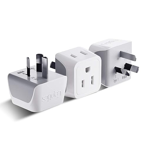 Australia Plug Adapter (3 Count)