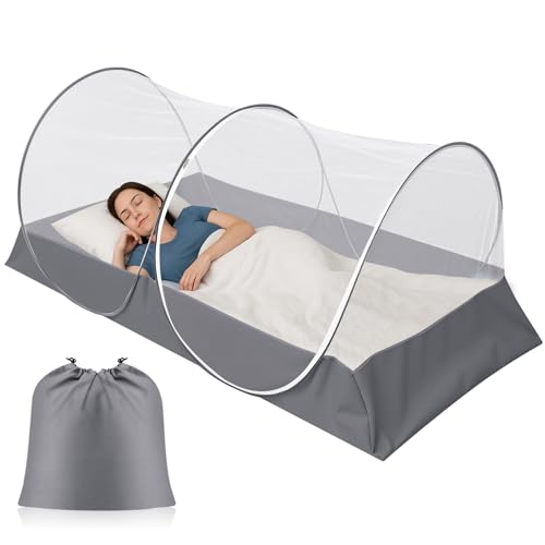 1 Pcs Mosquito Netting for Camping Bed 78 * 39 * 28 Inch (5 Count)