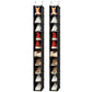 2 Pack 10 Tier Foldable Hanging Shoe Organizer Black
