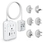 Universal Travel Adapter with 3ft Detachable Cord