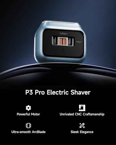 P3 Pro 3 Blade Travel Electric Shaver for Men Face
