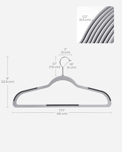Plastic Clothes Hangers (60 Count)