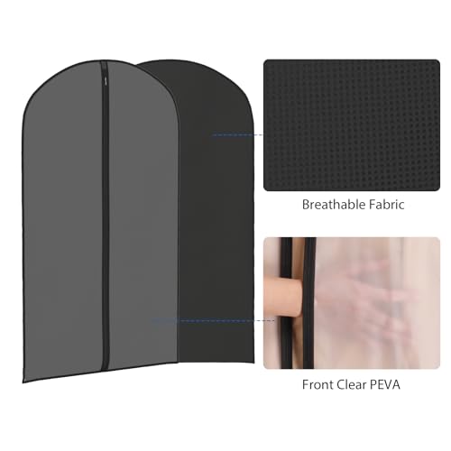 Clear Garment Bag Dress Bags for Storage 43 in