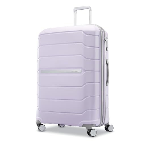 Freeform Large Checked Luggage with Dual 360° Spinner Wheels