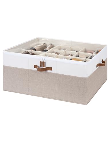 24 Pair Large Shoe Organizer for Closet
