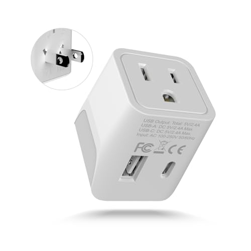 Japan Philippines Travel Adapter Plug with USB