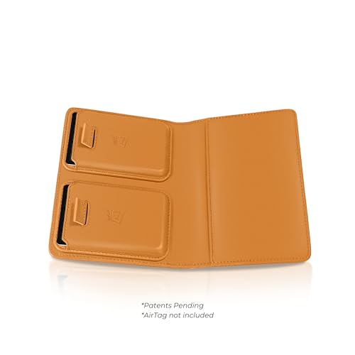 Passport Wallet with AirTag Holder