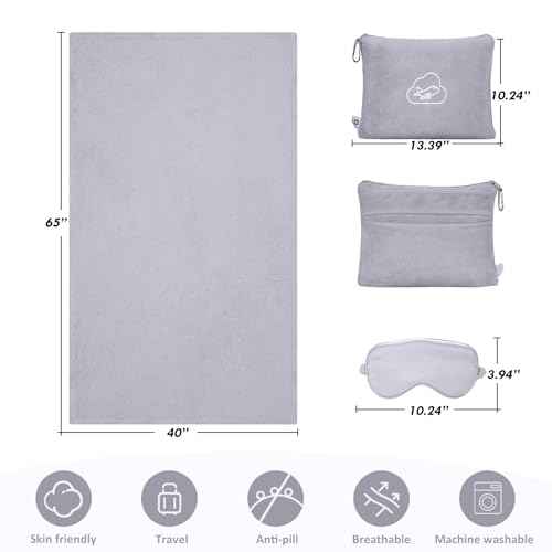 Travel Blanket Pillow