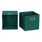6 ct Open Fabric Cube Storage Bins