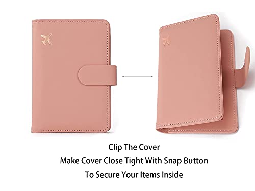 Premium Leather Passport Holder Covers Case