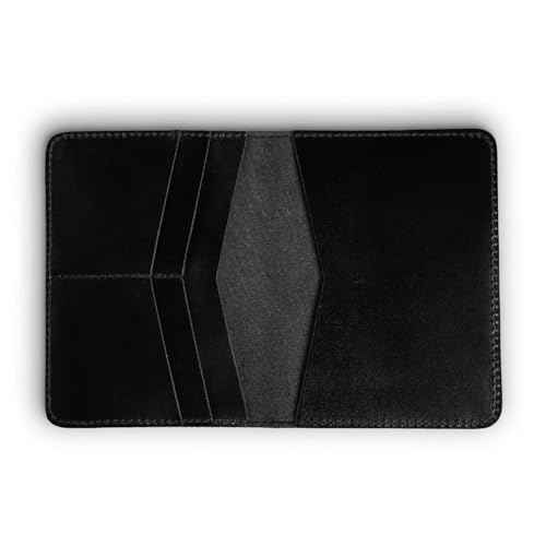 Standard Full Grain Crazy Horse Leather Passport Holder