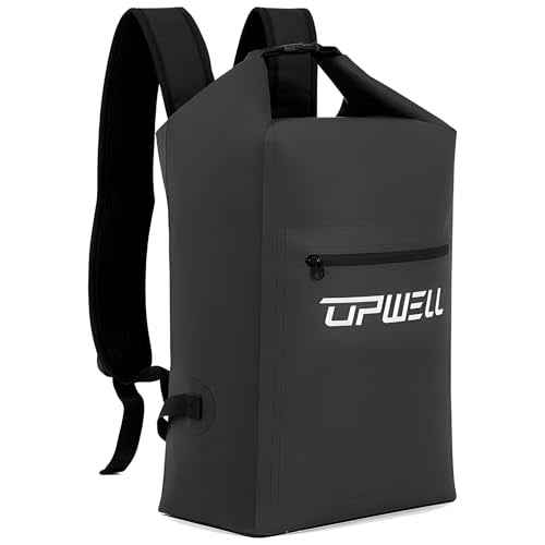 20L Waterproof Dry Bag Boating Backpack for Travel Hiking Camping Kayaking Hiking Swimming Floating Submersible Dry Bag charcoal black